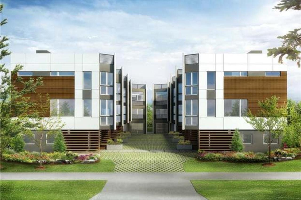 Modern Townhome In Seattle'S Central District With Rooftop Exterior foto