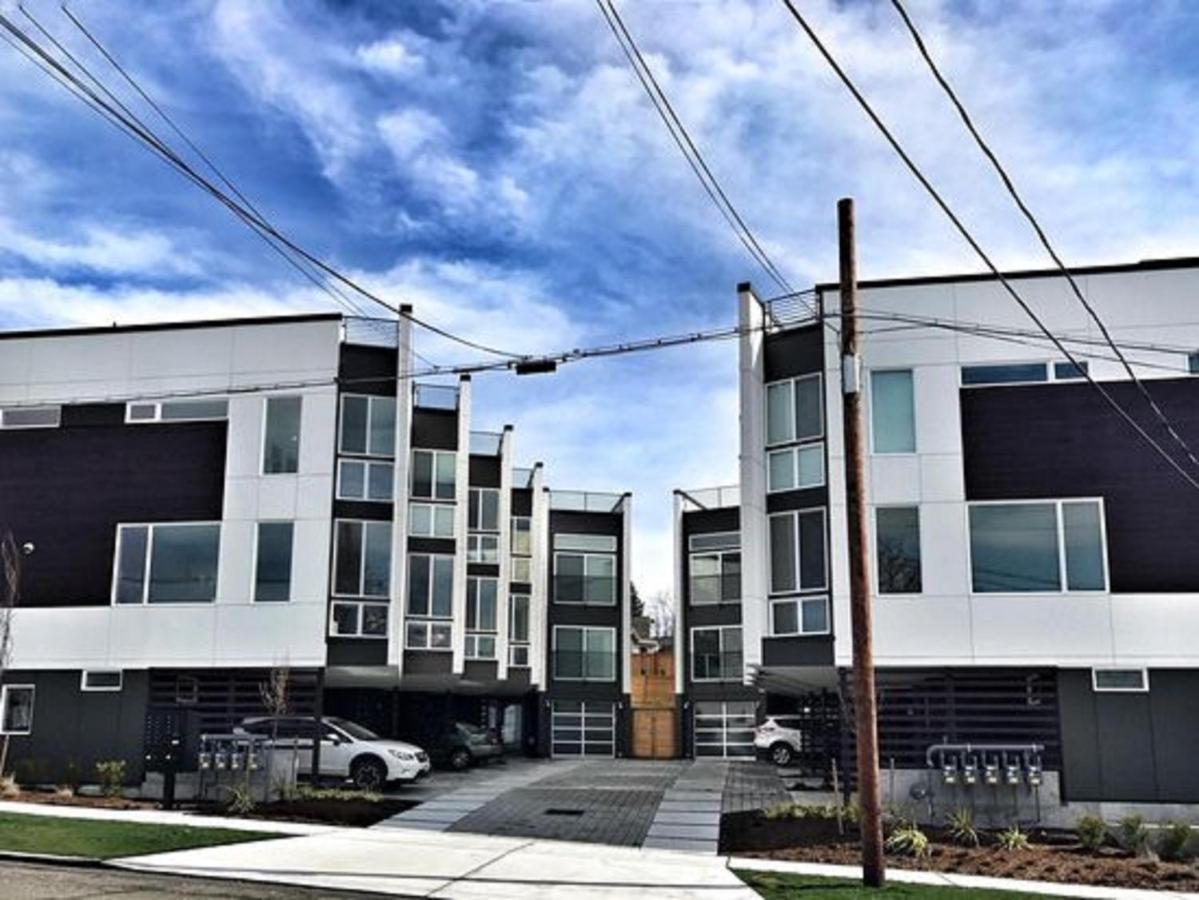 Modern Townhome In Seattle'S Central District With Rooftop Exterior foto