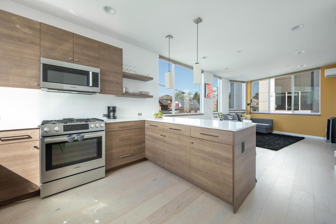 Modern Townhome In Seattle'S Central District With Rooftop Exterior foto