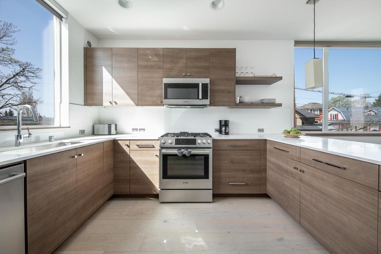 Modern Townhome In Seattle'S Central District With Rooftop Exterior foto